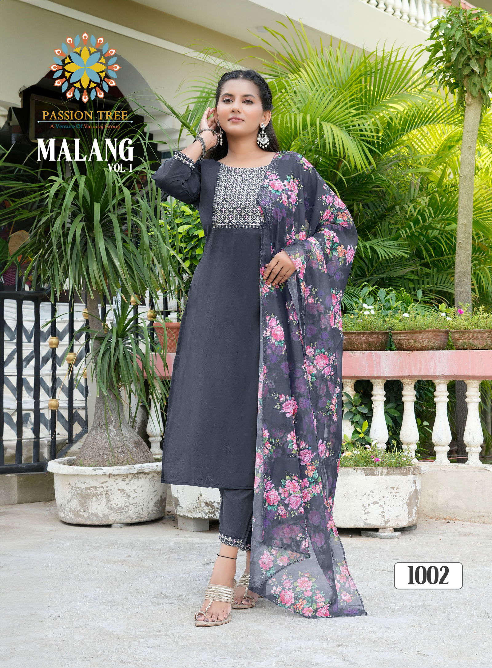 Malang Vol 1 By Passion Tree Shimmer Silk Readymade Suits Wholesale Shop In Surat
